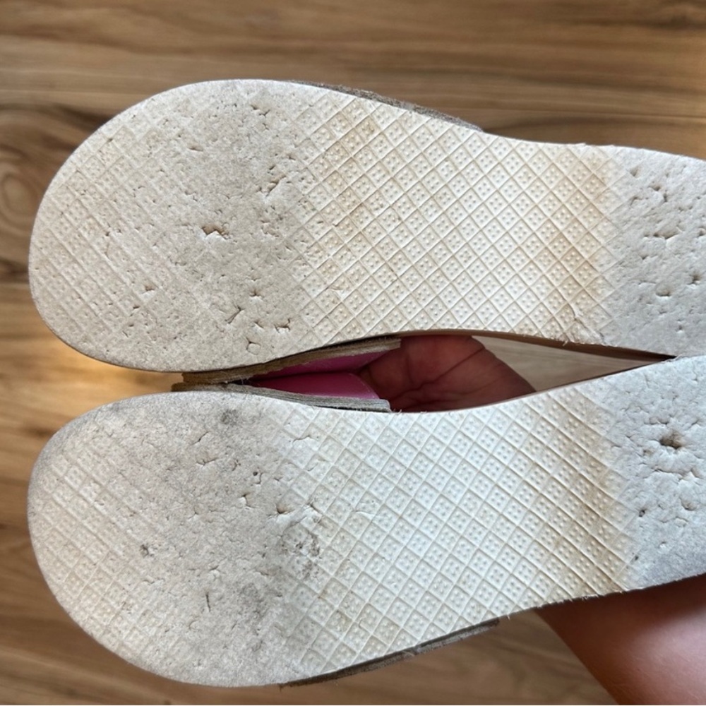 Final Price Drop - Pink Dr. Scholl’s Wooden Sandals 8 - Picture 3 of 3